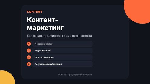 Популярные способы продвижения бизнеса. Контент-маркетинг