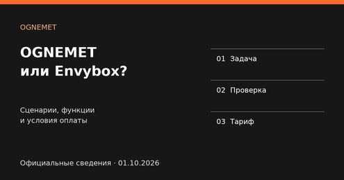 OGNEMET или Envybox: виджеты, тарифы и выбор для сайта